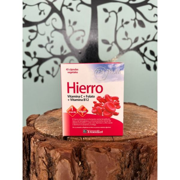 HIERRO+VIT C+ACIDO FOLICO+VIT B12 45caps