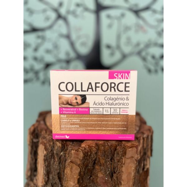 COLLAFORCE SKIN (colageno+Ac.Hialuronico+Resveratrol+)30sobs