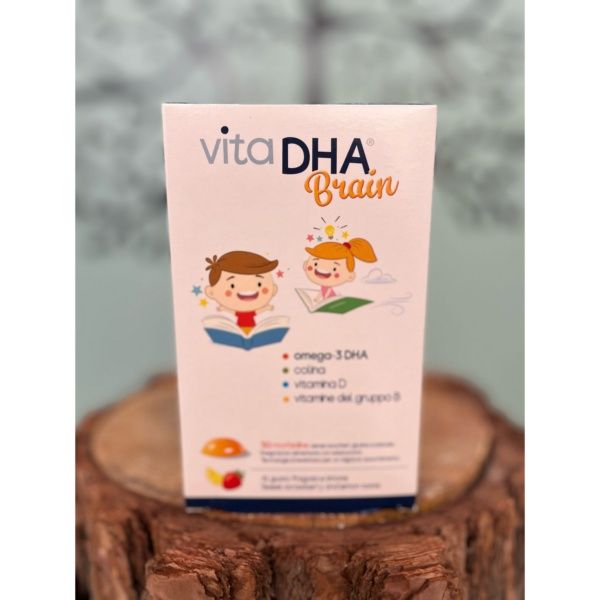 VITADHA BRAIN fresa y limon 30 masticables
