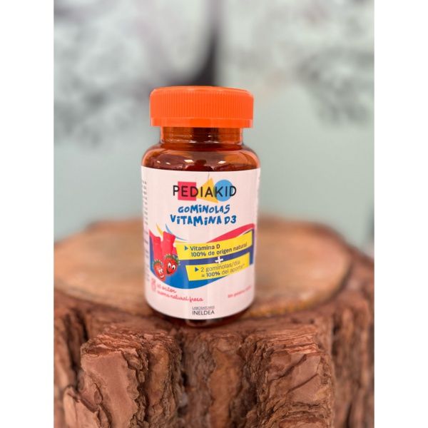 PEDIAKID VITAMINA D3 60 GOMINOLAS s/G s/L