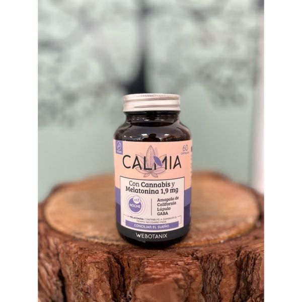 CALMIA NOCHE(melatonina 1.9mg+cannabis+lupulo etc..)60cap