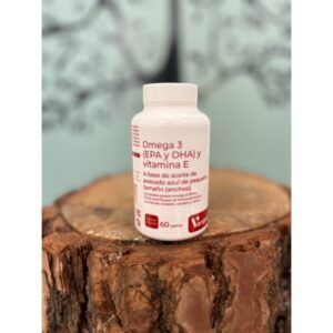 OMEGA 3 (EPA 350/DHA 250) Y Vit. E 60 PERLAS (anchoas)