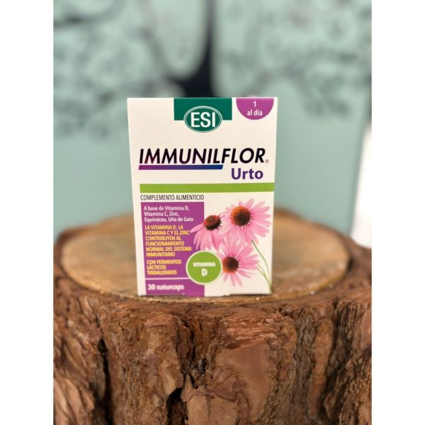 IMMUNILFLOR URTO (VITAMINA D) c/Fermentos lacticos 30CAPS
